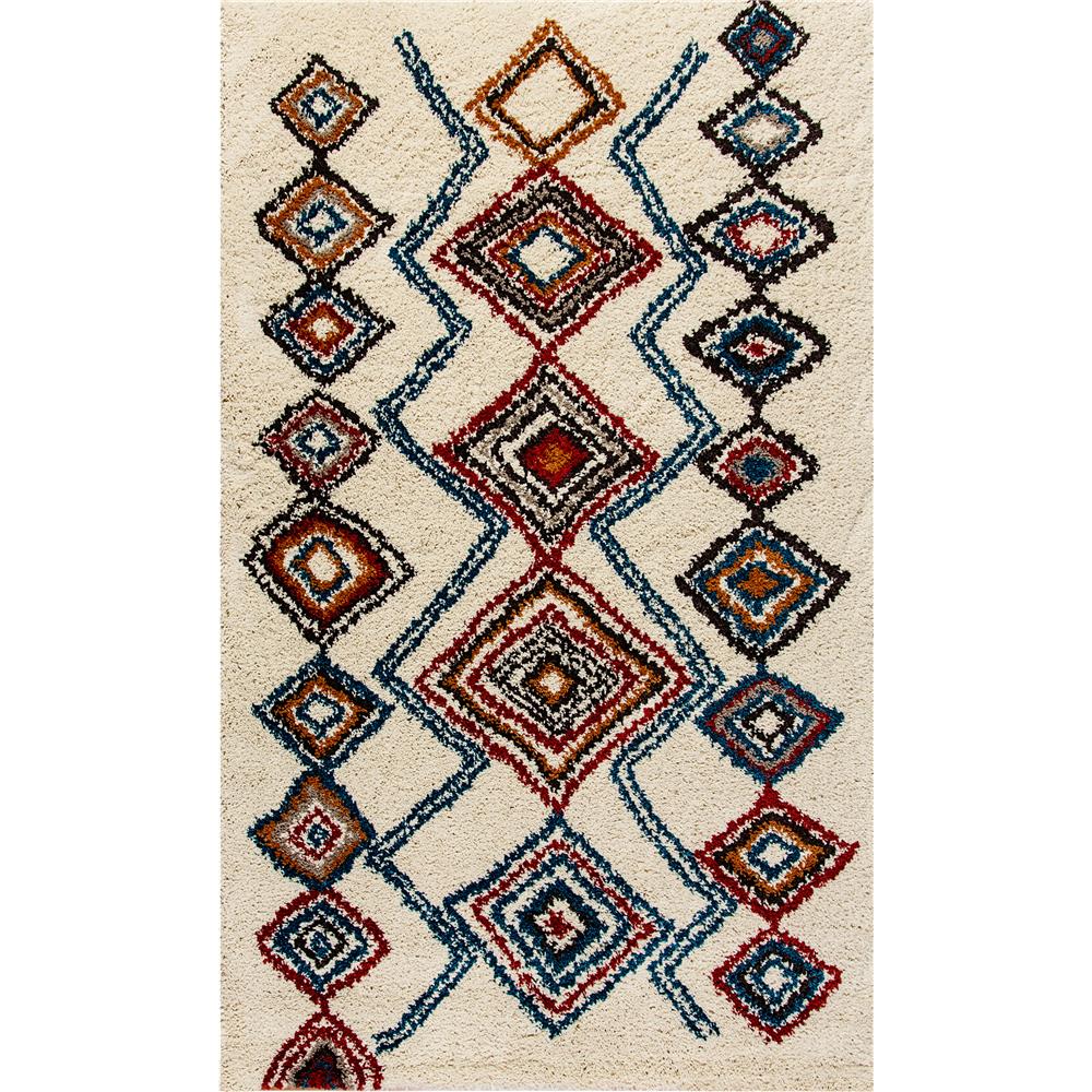 Dynamic Rugs 6229-101 Nomad 2 Ft. 7 In. X 4 Ft. 11 In. Rectangle Rug in Ivory/Multi